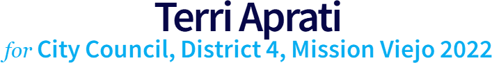 Terri Aprati City Council District 4 Mission Viejo 2022